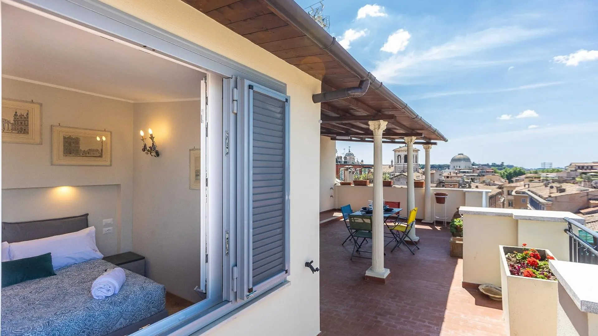 Apartment Argentina Penthouse By Rental In Rome Italy
